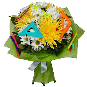 School bouquet with delivery Magnitogorsk