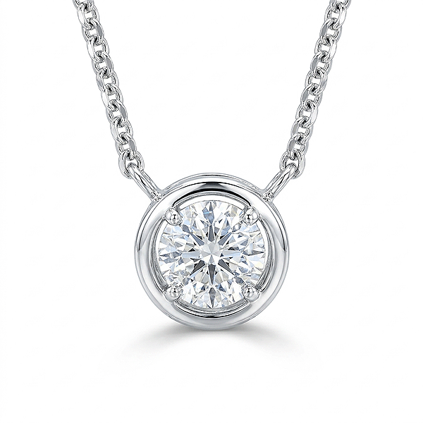 Gold Pendant YULUMIA With Diamond with delivery Magnitogorsk